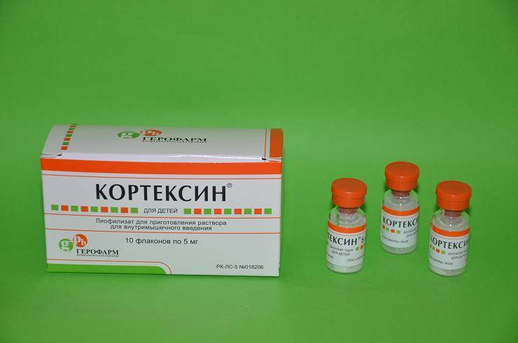 Кортексин - инструкция по применению для детей внутримышечных уколов, побочные действия