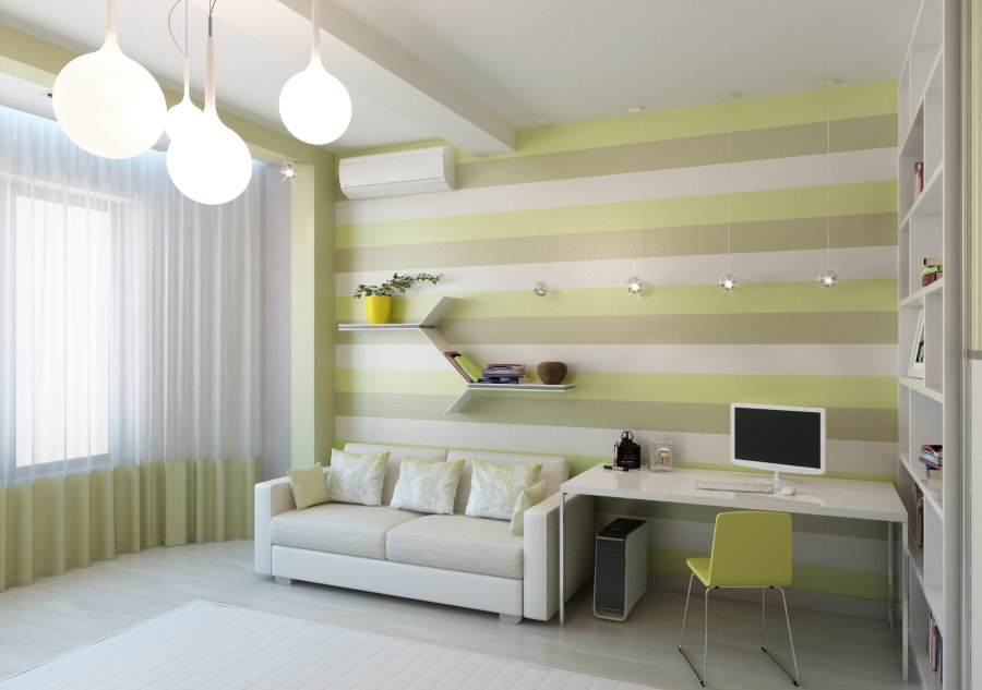 Обои для детской комнаты девочки-подростка: дизайнерские идеи с фото