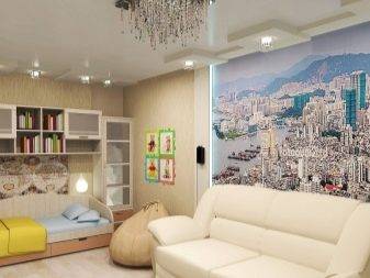 Дизайн детской и гостиной в одной комнате: как совместить два помещения и оформить интерьер?