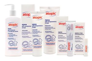 Серия средств Atopic для людей с экземой: забота о чувствительной коже