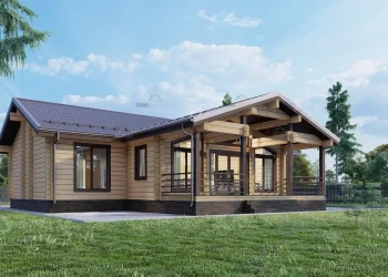 Преимущества домов из клееного бруса