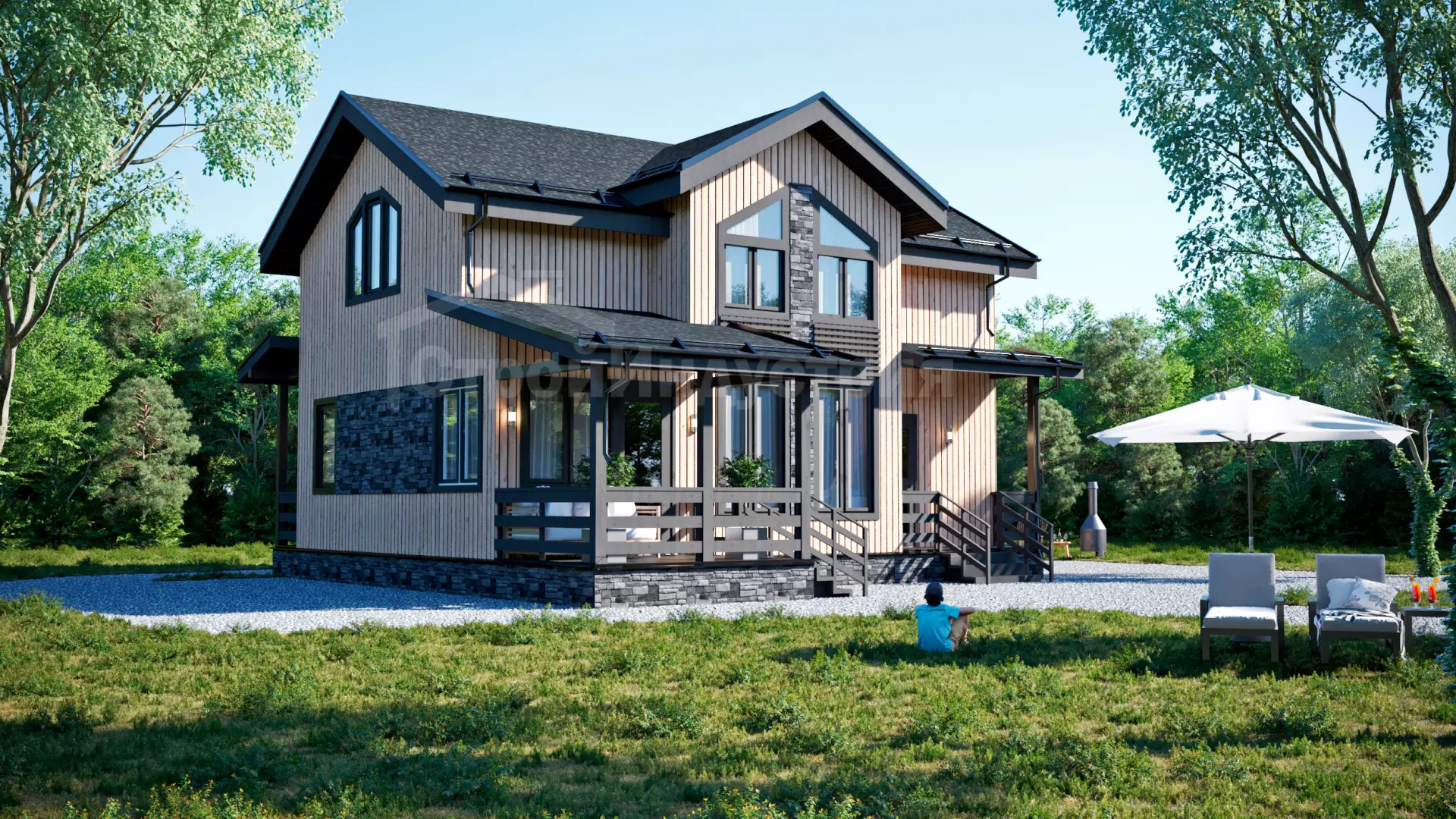 Современные каркасные дома: технологии, преимущества и особенности строительства