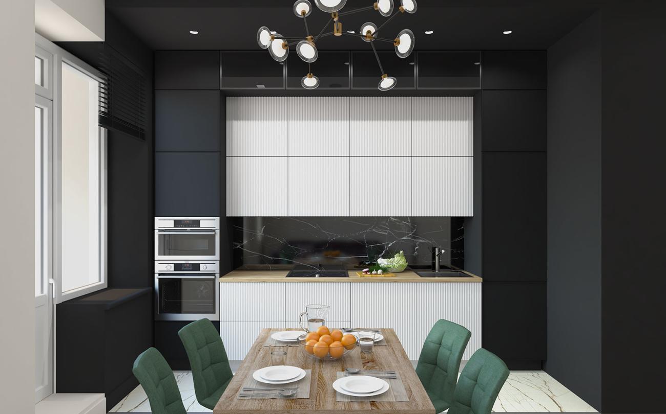 Встроенная техника в кухне на заказ: как правильно разместить