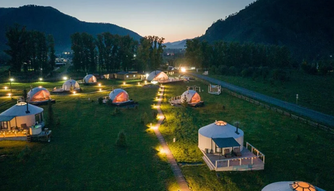 Спа-отдых в купольном отеле «Вдох» на Алтае