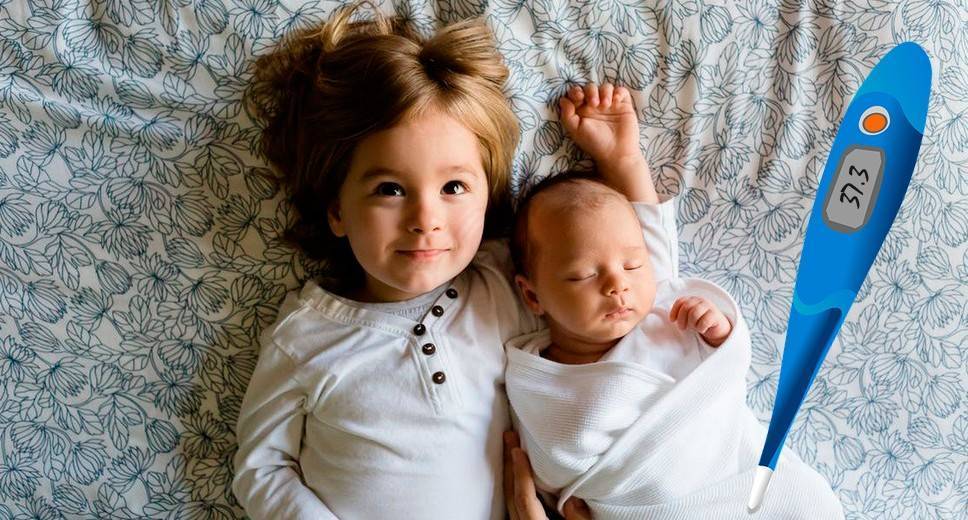 Температура у ребенка (грудничка) 38-39: что делать, как помочь новорожденному?