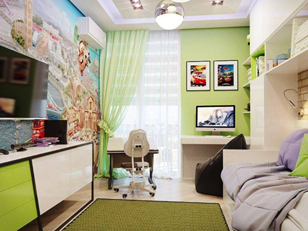 Дизайн детской комнаты 16-20 кв м для мальчика или девочки: планировка, интерьер, мебель с фото