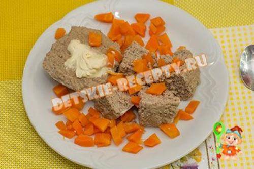 Мясное суфле - рецепт для детей, приготовление блюда в духовке или мультиварке