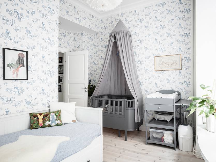 Оформление детской комнаты для девочки или мальчика в скандинавском стиле