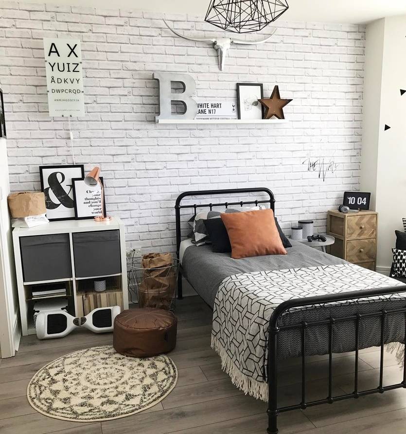 Детская комната в стиле лофт для мальчика-подростка или девочки: фото интерьера