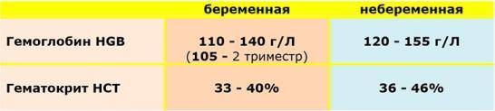 Гематокрит понижен при беременности: причины, нормы в разных триместрах