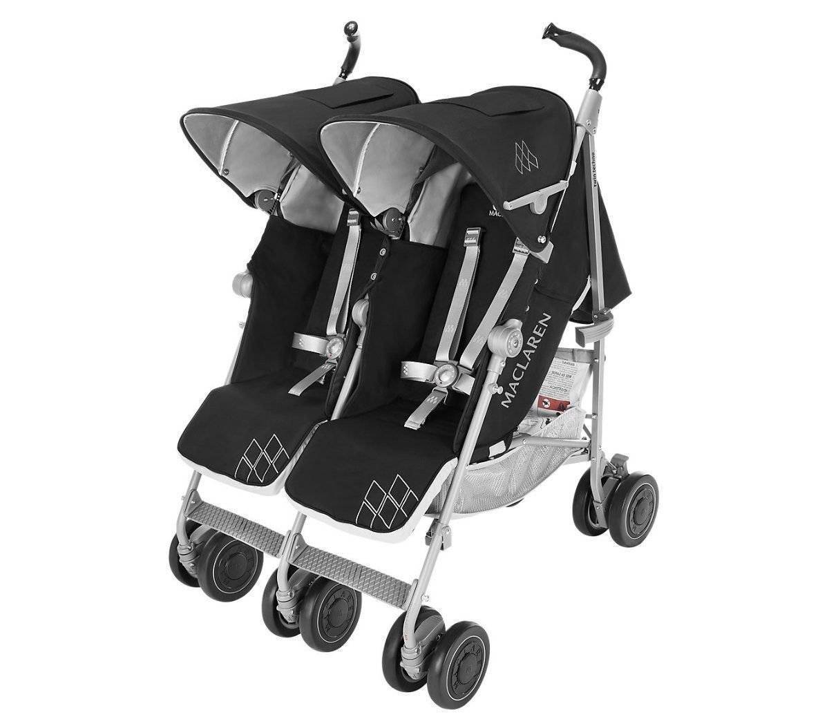 Коляски для двойни: рейтинг лучших - трость, универсальные модели