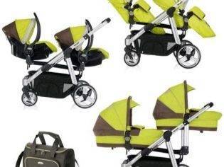 Коляски для двойни: рейтинг лучших - трость, универсальные модели