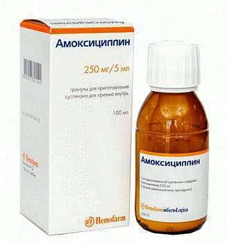 Амоксициллин для детей: инструкция по применению суспензии (125 и 250 мг), сиропа и таблеток