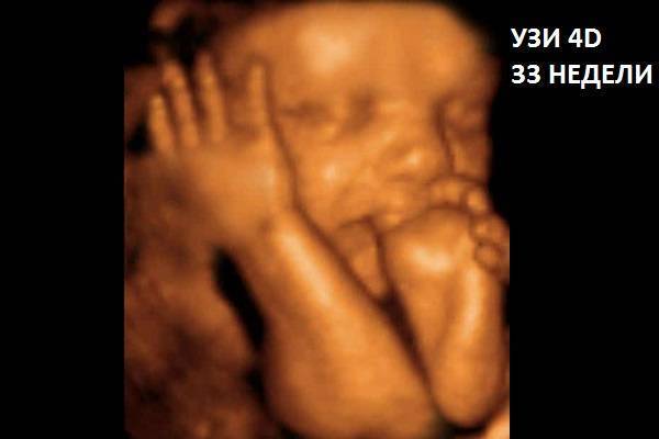 УЗИ на 34 неделе беременности: показатели нормы у плода и будущей матери