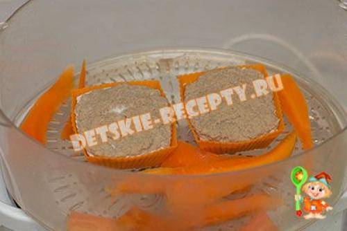 Мясное суфле - рецепт для детей, приготовление блюда в духовке или мультиварке