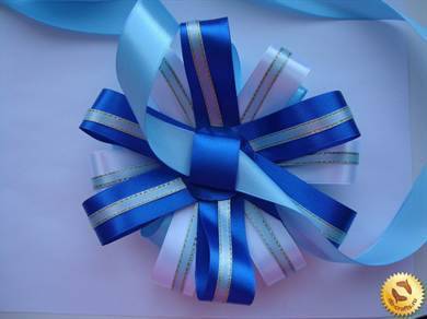 Бант на выписку для новорожденного своими руками: как сшить ленту для конверта?