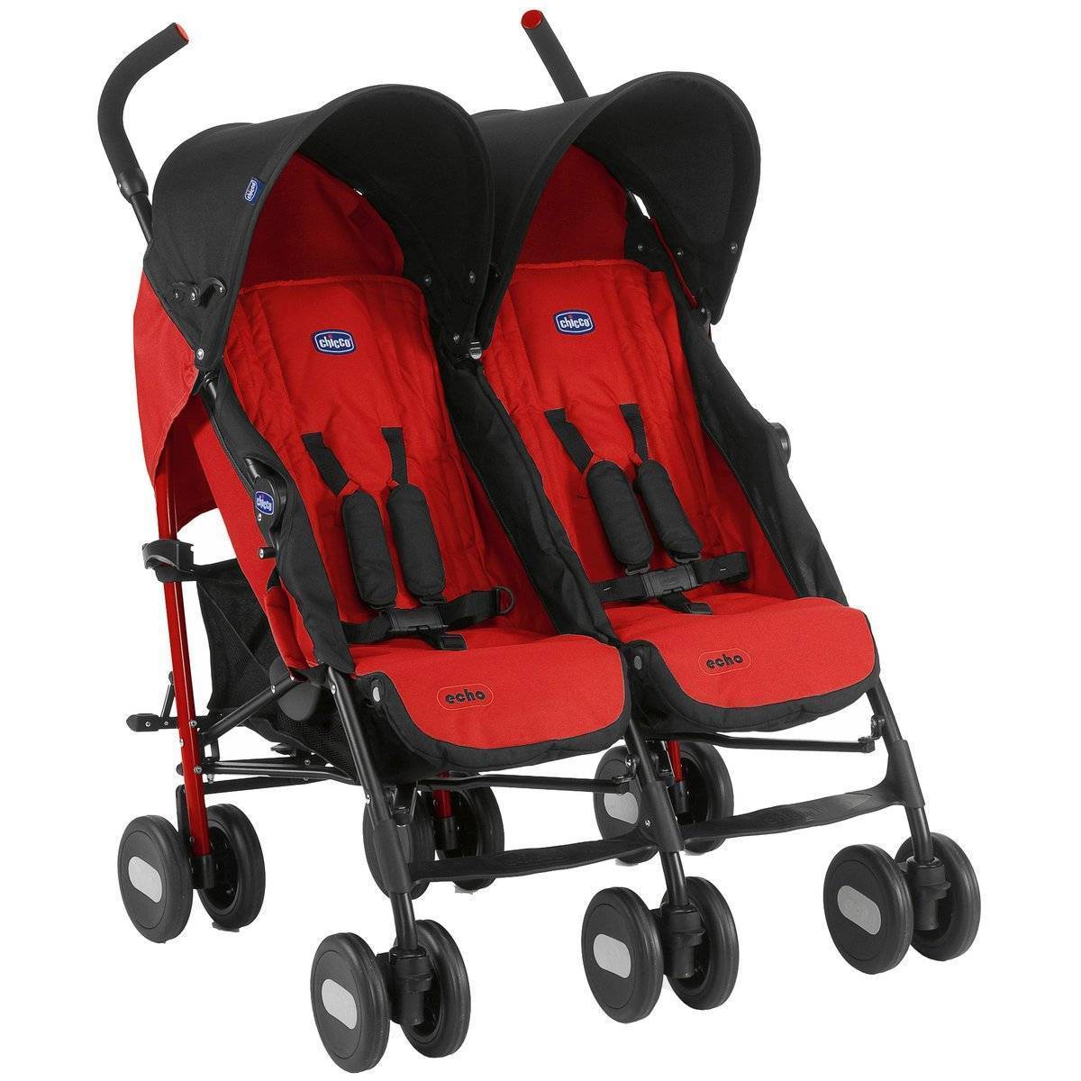 Коляски для двойни: рейтинг лучших - трость, универсальные модели