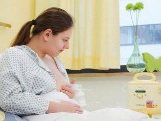 Грудное вскармливание после кесарева сечения: когда приходит молоко?