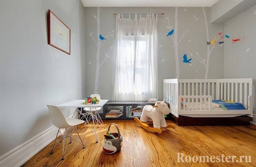 Комната для новорожденного: дизайн детской для девочки и мальчика, фото интерьера