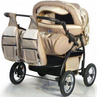 Коляски для двойни: рейтинг лучших - трость, универсальные модели