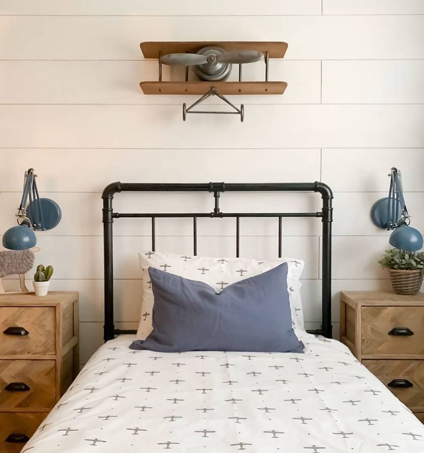 Детская комната в стиле лофт для мальчика-подростка или девочки: фото интерьера