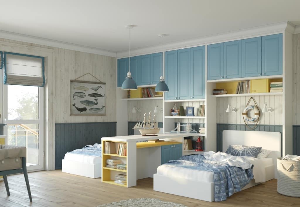 Комната для новорожденного: дизайн детской для девочки и мальчика, фото интерьера