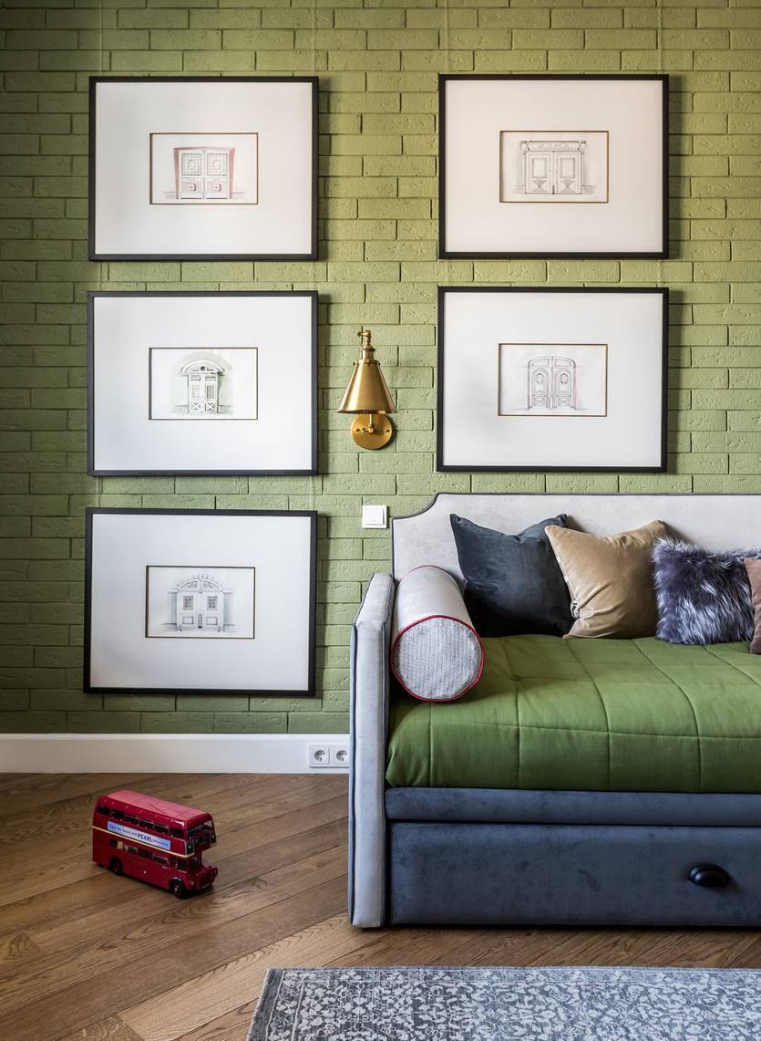 Цвет стен в детской: сочетание оттенков в интерьере комнаты для девочки или мальчика, фото примеров