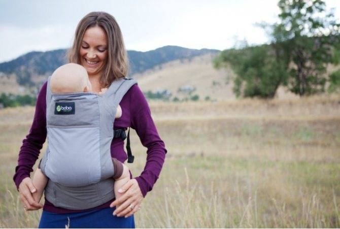 Кенгуру для новорожденных от 0 до 6 месяцев: фото сумки-рюкзака, как одевать?