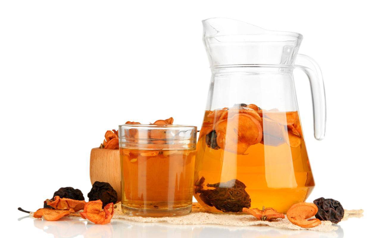 Компот для грудничка из яблок, сухофруктов, изюма для ребенка 6-7 месяцев до года