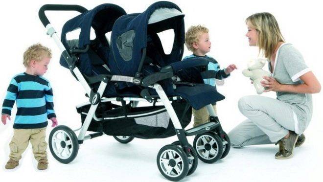 Коляски для двойни: рейтинг лучших - трость, универсальные модели