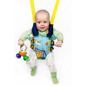 Прыгунки для детей от 6 месяцев, с раннего возраста: за и против (Комаровский)